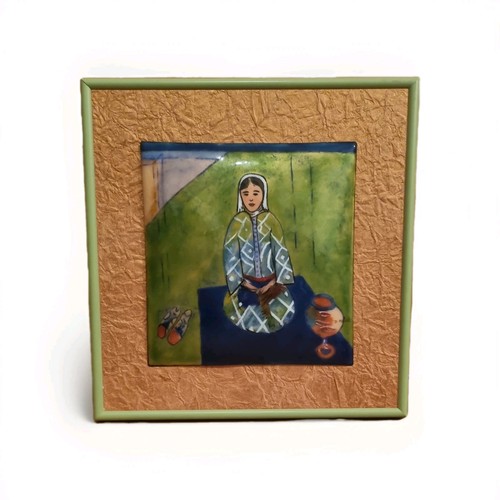 Enamel copper art - enamel, by