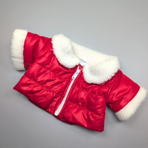 Build bear red - build, white