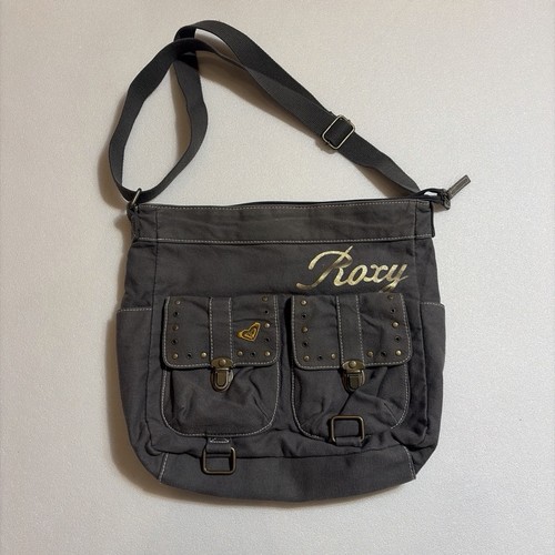 Vintage roxy gold gray - gold, logo