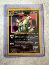 Tyranitar Neo Discovery 31/75 LP Pokemon Card 1st Edition Light Play