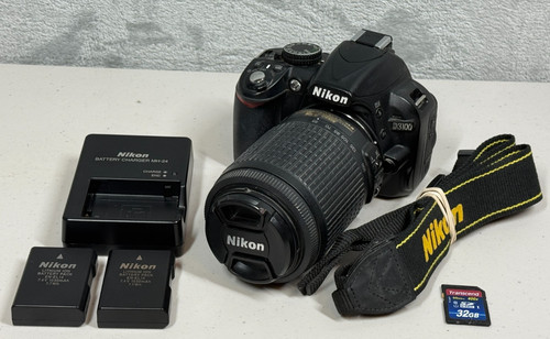 Nikon d3100 dslr camera - nikon, w/