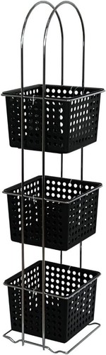 Tier plastic shower caddy - 3,