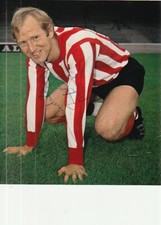 AUTOGRAPH - LARGE COLOUR PICTURE - HAND-SIGNED BY FRANK SAUL SOUTHAMPTON