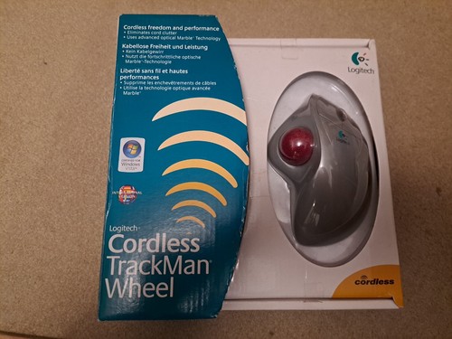 Logitech cordless trackman - logitech,