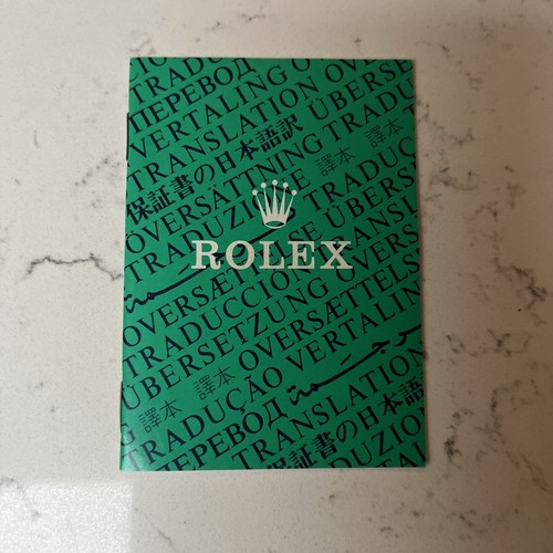 Rolex international guarantee - rolex,
