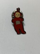 Original Vintage Enamel Telly Tubby Po Badge, Stamped Red