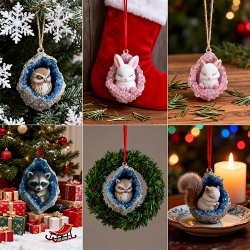 Christmas tree decorations owl - tree,