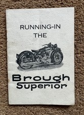 Brough Superior Motor Cycle TT