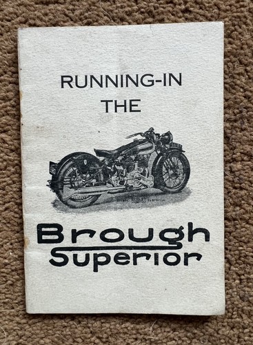 Brough superior motor cycle - brough,