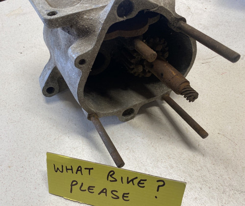Vintage motorcycle gearbox - motorcycle,