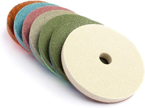 Angle grinder polishing pads - angle,