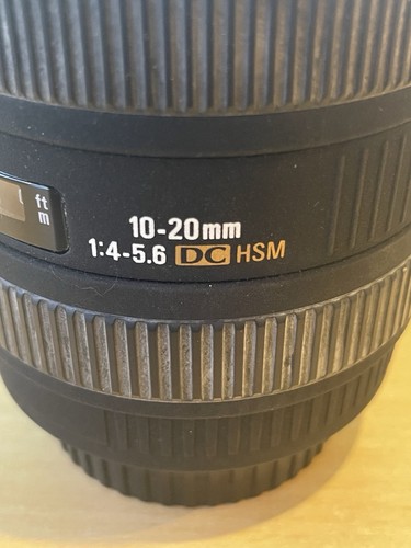 Sigma 20mm 6 ex dc - sigma,