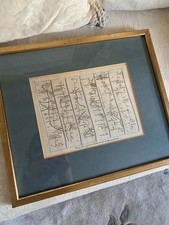 18th Century Road Map Of England From Durham through Sunderland To Tynemouth