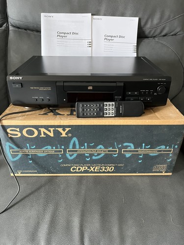 Sony cdp xe330 player hifi - sony, cd
