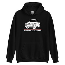 Premium Hoodie For Chevy Apache 1959 Truck Car Owners Birthday Gift