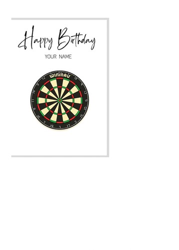 Darts themed birthday - themed,