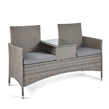 Rattan Loveseat for Garden