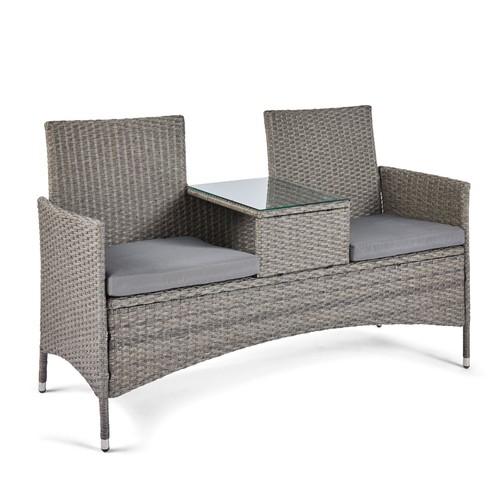 Rattan loveseat for garden - for,