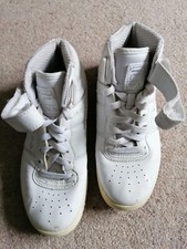 Womens Fila F-13 Hi Top Trainers Size UK 4 Retro  90s