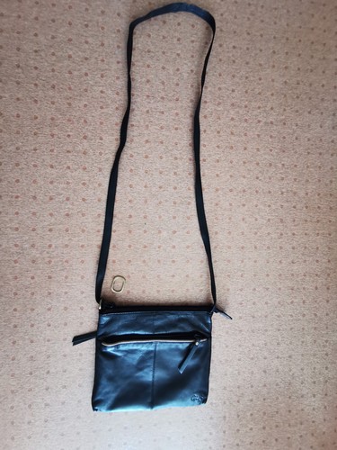 Gigi black genuine leather