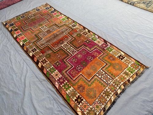 4x9 vintage afghan kazak - 4x9,