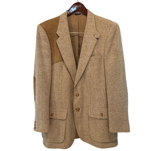 Vintage tan tweed - tan, shooting