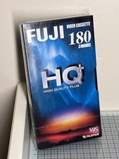 Fuji HQ+ E-180 VHS Video