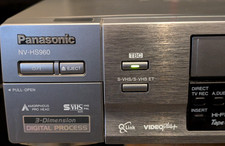 Panasonic hs960 vhs vcr - panasonic, s-vhs