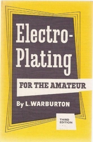 Electroplating for the amateur - for,