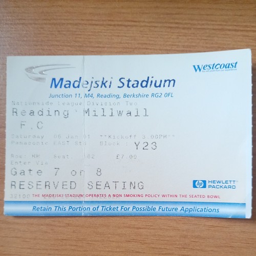 Ticket 2000 2001 1 - :, 2000/2001