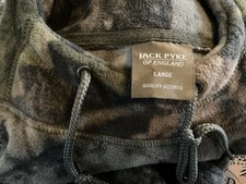 Jack Pyke English Oak Camouflage Fleece Hoodie Hunting Shooting Fishing Warm UK