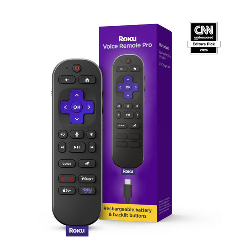 Roku voice remote pro 2nd - remote,