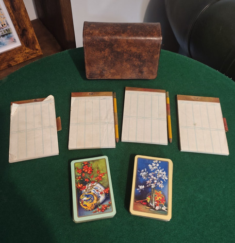 Bridge set leather - set, in