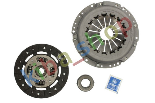 Clutch kit with bearing - with, 215mm