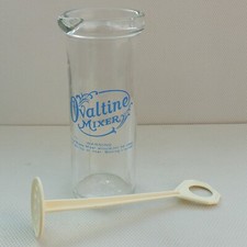 Vintage OVALTINE Mixer Glass