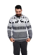 New Mens Nordic Reindeer