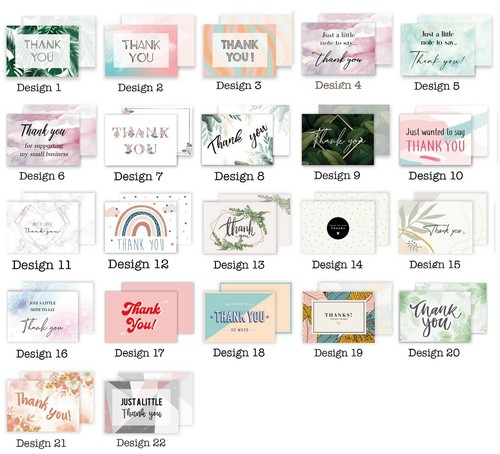 Thank you cards - cards, postcards