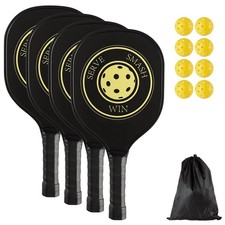 Pickleball paddle set 4 - of,