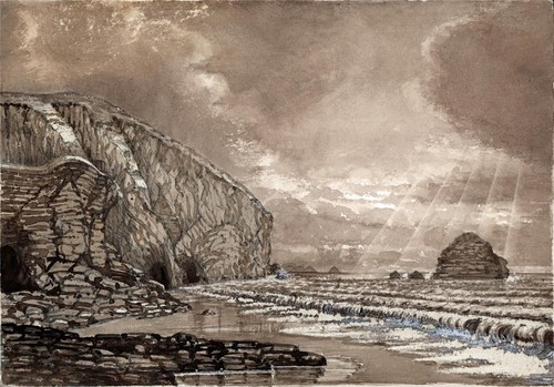 Trebarwith cornwall 1879 - cornwall,