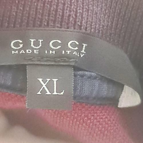 Gucci men burgundy polo - gucci,