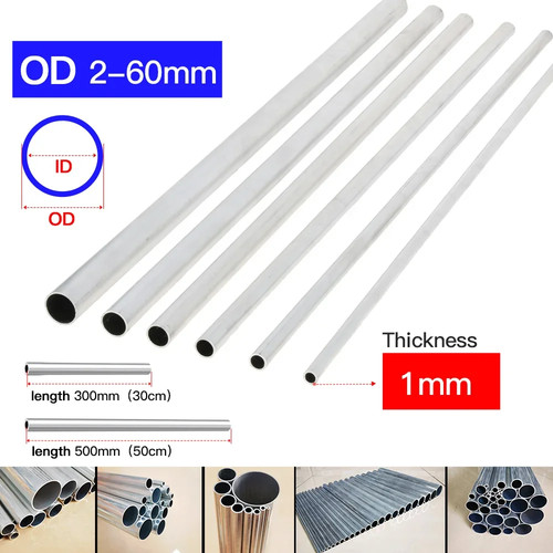 6063aluminum round tube 300mm - round,