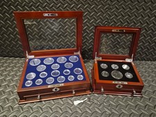Wooden display cases - 2,