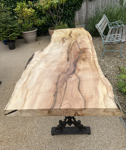 Double live edge sycamore - double,