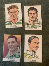 D.C. Thomson - 'Famous Footballers (Rover)' (1953-56) - 4 x Celtic Players