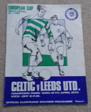 Celtic vs Leeds United 1970