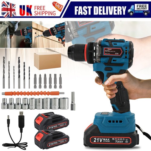 Brushless cordless drill 21v - brushless,
