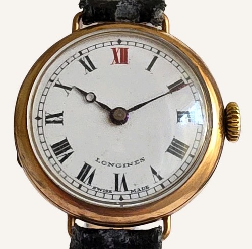 Longines solid gold trench - longines, 9k