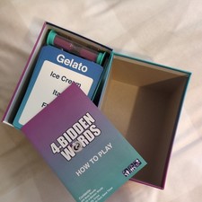 4-Bidden Words adult party card game forbidden taboo What Do You Meme