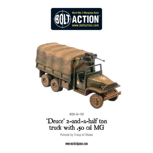 Deuce and half ton - 2-and-a-half, truck