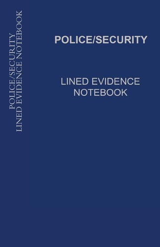 Police security lined evidence - police/security,